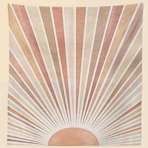 Sun Tapestry / Lightweight Wall Hanging Decor